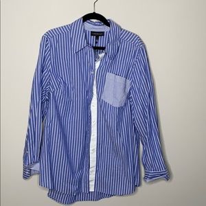 Lane Bryant button up blouse (new)